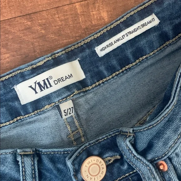 YMI Dream high rise | ankle straight jeans | Make an Offer - Picture 3 of 5